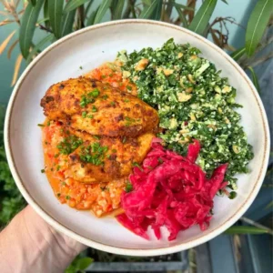 chicken kale salad